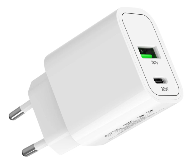 Mobile Origin PD20W Wall Charger MO12 1 USB-A + 1 USB-C FRL-PD20W-MO12 - 1319544 - zdjęcie 2